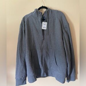 George zip up sweatshirt